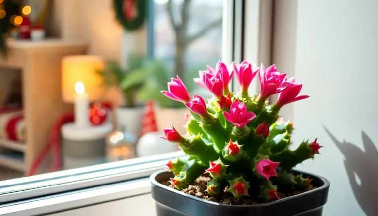 when do christmas cactus bloom